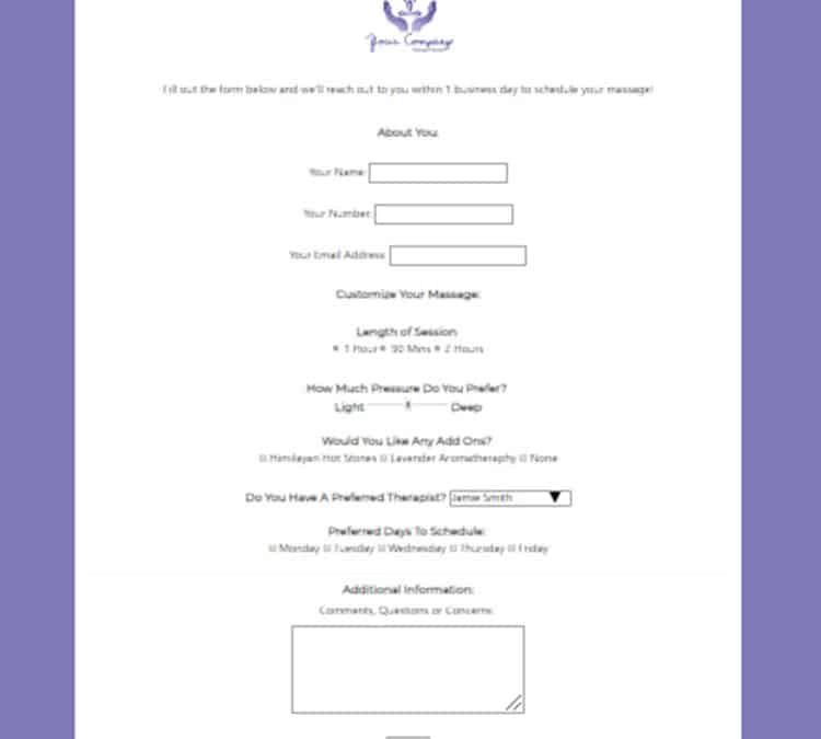 Custom Contact Form